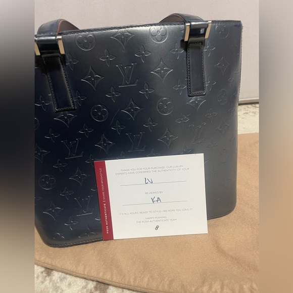 Like new blue marine authentic LV bag - Picture 6 of 7